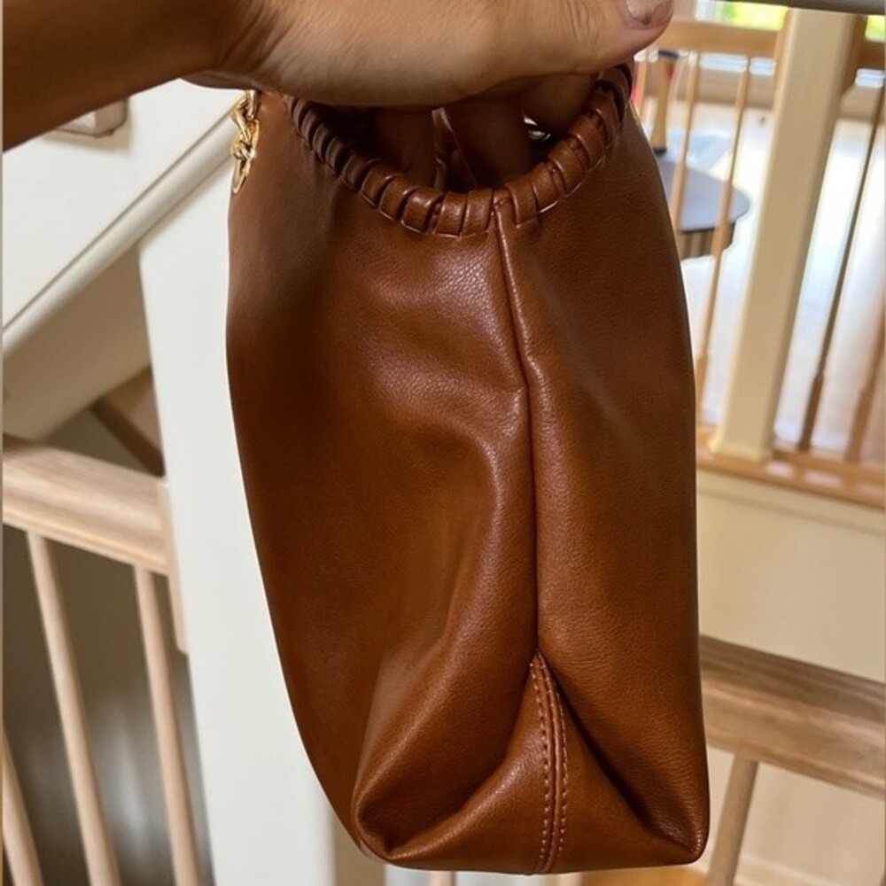 RACHEL ZOE COLLECTION Kaia Shoulder Bag in Cognac Tan NWOT - Picture 6 of 16